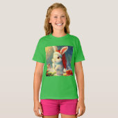 クリスマスラビット2 Tシャツ (正面フル)
