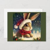 クリスマスラビット4 シーズンポストカード (正面/裏面)