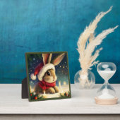 クリスマスラビット4 フォトプラーク (インサイチュ)