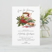 クリスマスラブイズブルーイングブライダルシャワー 招待状 (スタンド正面)