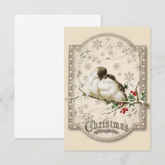 クリスマスラブカード (正面/裏面)