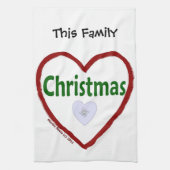 クリスマスラブキッチンタオル キッチンタオル (縦)