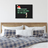 クリスマスラブキャンバス キャンバスプリント (インサイチュ (寝室))