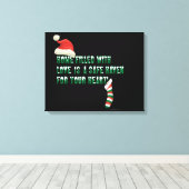 クリスマスラブキャンバス キャンバスプリント (インサイチュ (ウッドフロア))