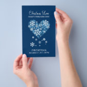 クリスマスラブチャリティーイベントチラシ チラシ (ハンドル)