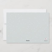 クリスマスラブバードホリデームービングアナウンス シーズンカード (裏面)