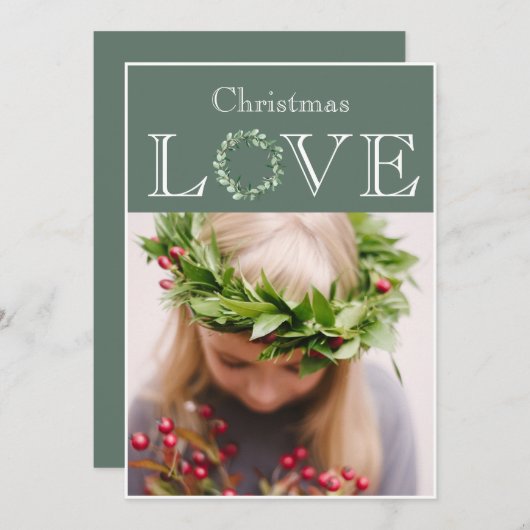 クリスマスラブフォトユーカリリース シーズンカード (正面/裏面)