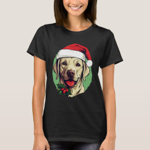 クリスマスラブラドールリトリバー Tシャツ