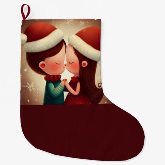 クリスマスラブ2 ラージクリスマスストッキング (正面)