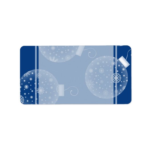 クリスマスラベルの装飾 ラベル (正面)