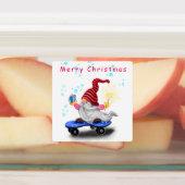 クリスマスラベルスケーター格言（ギフト付き） ラベル (貼付)