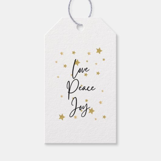 クリスマスラベル ギフトタグ (正面)