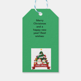クリスマスラベル ギフトタグ
