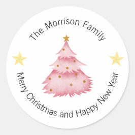 クリスマスラベル、クリスマスシール、ギフト ラウンドシール