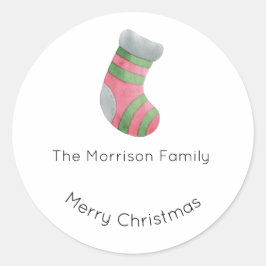 クリスマスラベル、クリスマスシール、ギフト ラウンドシール