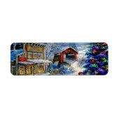 クリスマスラベル ラベル (正面)