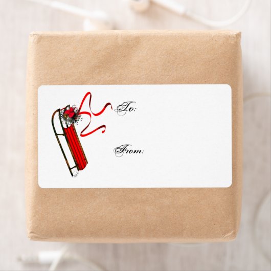 クリスマスラベル ラベル (インサイチュ)