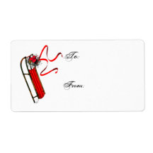 クリスマスラベル