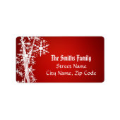 クリスマスラベル ラベル (正面)