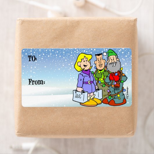 クリスマスラベル ラベル (インサイチュ)