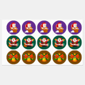 クリスマスラベル ラベル (シート)