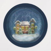 クリスマスラベル ラベル (デザイン1)