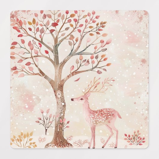 クリスマスラベル ラベル (デザイン3)