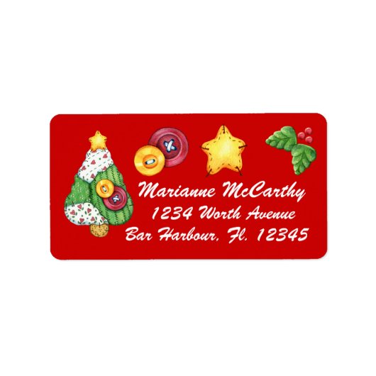 クリスマスラベル – SRF ラベル (正面)