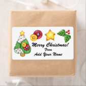 クリスマスラベル – SRF ラベル (インサイチュ)