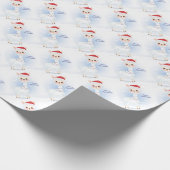 クリスマスラマス ラッピングペーパー (角)