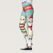 クリスマスラマパレード レギンス (左)
