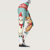 クリスマスラマパレード レギンス (右)