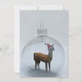 クリスマスラマホリデーパーティー招待状 招待状 (裏面)