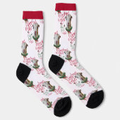 クリスマスラマンチャベビーヤギの願い ソックス (右)