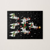 クリスマスラマ ジグソーパズル (横)