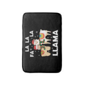 クリスマスラマ バスマット (正面縦)