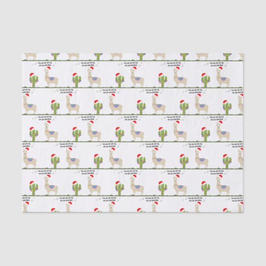 クリスマスラマ 薄葉紙 (正面)