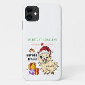 クリスマスラマiPhone 11ケース Case-Mate iPhoneケース (裏面)