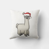 クリスマスラマTシャツ装飾用クッション クッション (裏面)