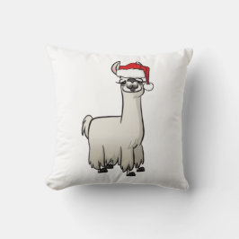 クリスマスラマTシャツ装飾用クッション クッション