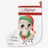 クリスマスラムラージクリスマスストッキング ラージクリスマスストッキング (裏面)