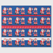 クリスマスラララ ラッピングペーパー (フラット)