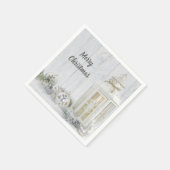 クリスマスランタンオーナメント スタンダードカクテルナプキン (角)