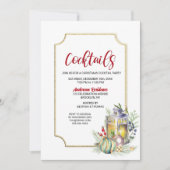 クリスマスランタンカクテルパーティー 招待状 (正面)