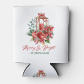 クリスマスランタンフローラブーケ 缶クーラー (正面)