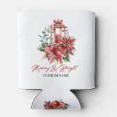 クリスマスランタンフローラブーケ 缶クーラー (裏面)