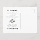 クリスマスランタンホリデーグリーティングニューホーム 案内ポストカード (裏面)