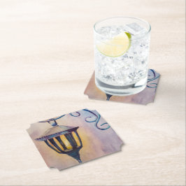 クリスマスランタン ペーパーコースター