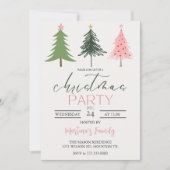 クリスマスランチ招待状クリスマスブランチ 招待状 (正面)
