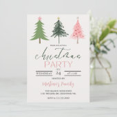 クリスマスランチ招待状クリスマスブランチ 招待状 (スタンド正面)